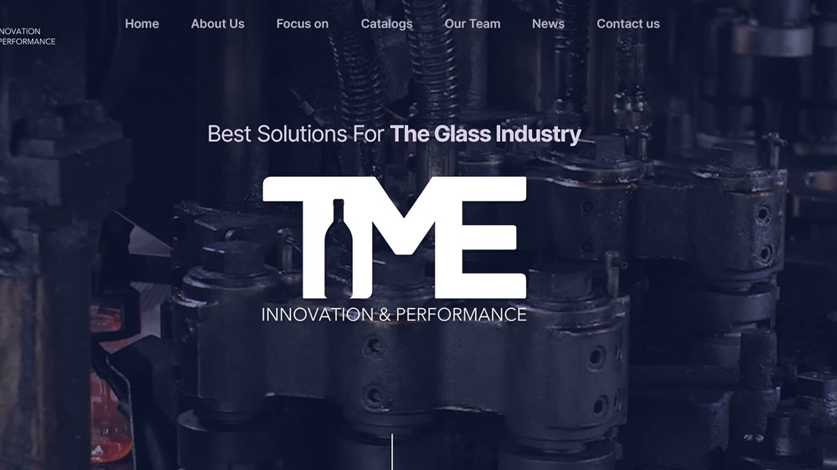 TME ENGINEERING - supplier for process glass bottle making